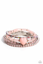 Load image into Gallery viewer, True Loves Theme - Pink (Heart) Bracelet (LOP-0224)