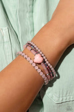 Load image into Gallery viewer, True Loves Theme - Pink (Heart) Bracelet (LOP-0224)