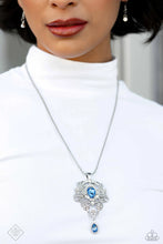Load image into Gallery viewer, Elegance Personified - Blue Necklace (FFA-0224)