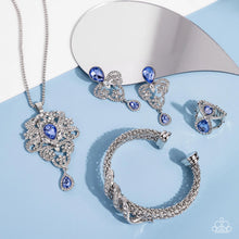 Load image into Gallery viewer, Giving Glam - Blue Earring (FFA-0224)