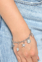 Load image into Gallery viewer, Legacy Letters - White - S Initial Bracelet