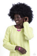 Load image into Gallery viewer, Lovestruck Lineup - Pink (Heart) Necklace