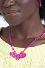 Load image into Gallery viewer, Low-Key Lovestruck - Pink (Heart) Necklace