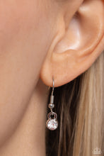 Load image into Gallery viewer, Letter of the Law - White - J Necklace