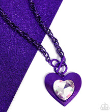 Load image into Gallery viewer, Modern Matchup - Purple Necklace (LOP-0324)