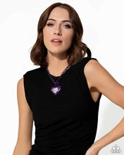 Load image into Gallery viewer, Modern Matchup - Purple Necklace (LOP-0324)