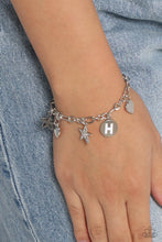 Load image into Gallery viewer, Legacy Letters - White - H Initial Bracelet