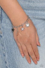 Load image into Gallery viewer, Legacy Letters - White - M Initial Bracelet