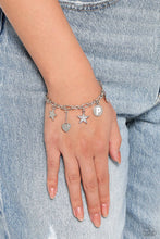 Load image into Gallery viewer, Legacy Letters - White - P Initial Bracelet