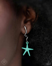Load image into Gallery viewer, Written in the STARFISH - Blue (Starfish Charm) Post Earring (SS-0424)