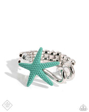 Load image into Gallery viewer, Wish Upon A STARFISH - Blue (Starfish Charm) Ring (SS-0424)