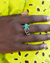 Load image into Gallery viewer, Wish Upon A STARFISH - Blue (Starfish Charm) Ring (SS-0424)