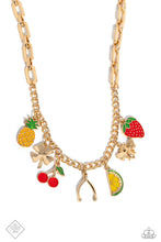 Load image into Gallery viewer, Fruit Festival - Gold Necklace (SS-0324)