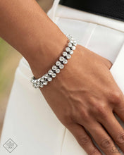Load image into Gallery viewer, Once Upon A TIARA - White (Gem) Bracelet (FFA-0424)
