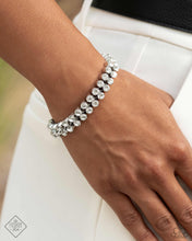 Load image into Gallery viewer, Once Upon A TIARA - White (Gem) Bracelet (FFA-0424)