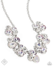 Load image into Gallery viewer, Fairytale Frost - White (Gems/Iridescent) Necklace (FFA-0424)