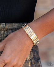 Load image into Gallery viewer, Linear Legend - Gold Bracelet (MM-0524)