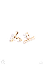 Load image into Gallery viewer, CUFF Love - Gold (White Pearl) Cuff Earring
