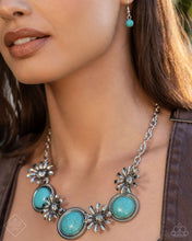 Load image into Gallery viewer, Cowboy Casanova - Blue (Turquoise) Necklace (SSF-0624)