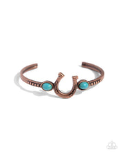 Load image into Gallery viewer, Horseshoe Habit - Copper Bracelet
