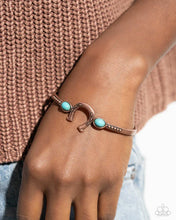Load image into Gallery viewer, Horseshoe Habit - Copper Bracelet