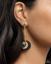 Load image into Gallery viewer, Celestial Change - Gold (Crescent Moon) Earring