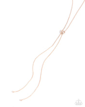 Load image into Gallery viewer, Raised Rose - Rose Gold (Heart) Necklace