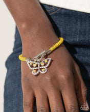 Load image into Gallery viewer, Aerial Appeal - Yellow Butterfly Bracelet