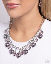 Load image into Gallery viewer, The Best HEART - Black (Smoky Heart) Necklace