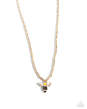 Load image into Gallery viewer, Bees Knees - Gold Necklace