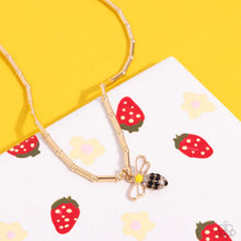 Load image into Gallery viewer, Bees Knees - Gold Necklace