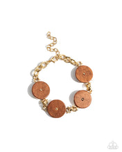 Load image into Gallery viewer, Complete Look - Brown Set: Savory Stone - Brown Necklace and Savory Season - Brown Bracelet (BB-BN-YZ)