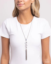 Load image into Gallery viewer, Stacked Standpoint - Blue Necklace