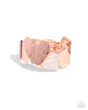Load image into Gallery viewer, Mismatched Marvel - Shiny Copper Bracelet