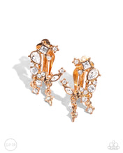 Load image into Gallery viewer, Fantastical Fashion - Gold (Clip-On) Earrings