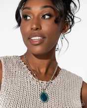 Load image into Gallery viewer, Manufactured Majesty - Blue Necklace (LOP-0924)
