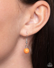 Load image into Gallery viewer, Desert Dalliance - Orange (Turquoise Stone) Necklace