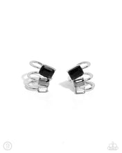 Load image into Gallery viewer, Impressive Shimmer - Silver Cuff Earring