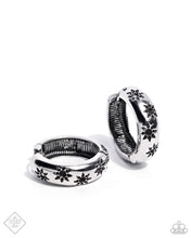 Load image into Gallery viewer, Celestial Clique - Silver Hinge Hoop Earring (SS-0824)