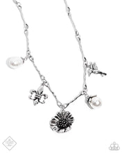Load image into Gallery viewer, Vintage Vibe - White Pearl) Charm Necklace (GM-0924)