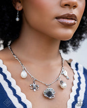 Load image into Gallery viewer, Vintage Vibe - White Pearl) Charm Necklace (GM-0924)