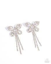Load image into Gallery viewer, Next SOAR - White (Iridescent Butterfly) Earring