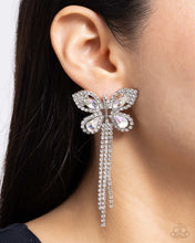 Load image into Gallery viewer, Next SOAR - White (Iridescent Butterfly) Earring
