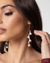 Load image into Gallery viewer, Snow Drops - White (Pearly Tulip) Earring