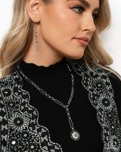 Load image into Gallery viewer, Falling For A Shooting Star - White Necklace