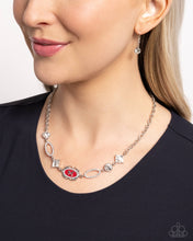 Load image into Gallery viewer, Aerial Approval - Red (Butterfly) Necklace