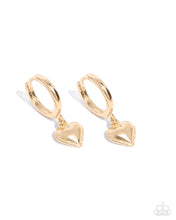 Load image into Gallery viewer, Emotive Elegance - Gold (Heart) Earring