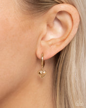 Load image into Gallery viewer, Emotive Elegance - Gold (Heart) Earring