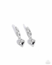 Load image into Gallery viewer, Emotive Elegance - Silver (Heart) Earring