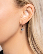 Load image into Gallery viewer, Emotive Elegance - Silver (Heart) Earring
